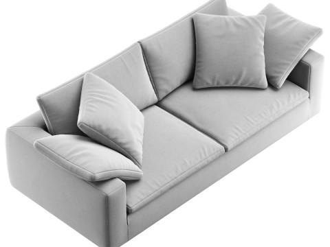 RH Cloud 2-cushion sofa 3D Модель