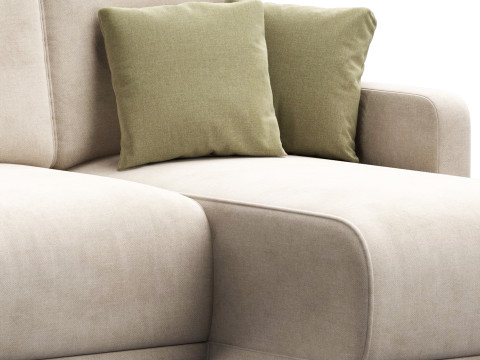 Villes corner sofa by Divanru 3D Model