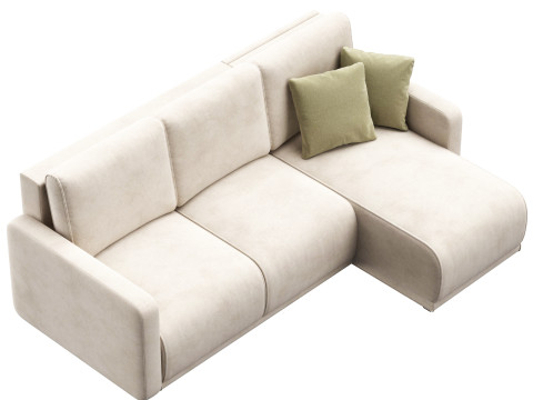 Villes corner sofa by Divanru 3D Model