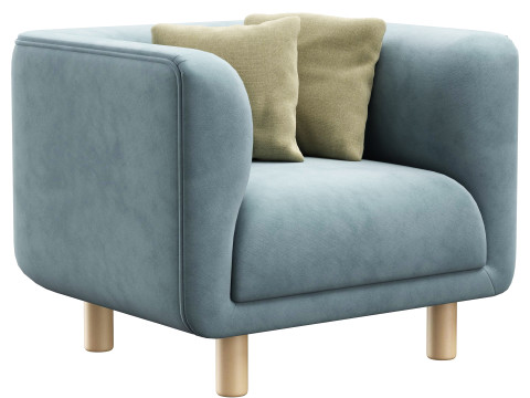 Veneto armchair by Divanru 3Dモデル
