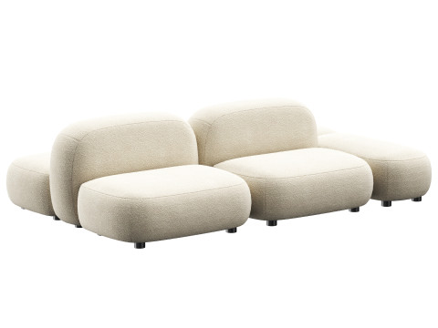 Ribbl sofa by divanru Modelo 3D