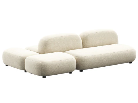 Ribbl sofa by divanru 3D Model