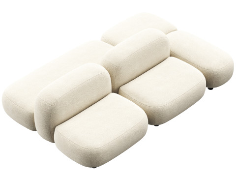 Ribbl sofa by divanru Modelo 3D