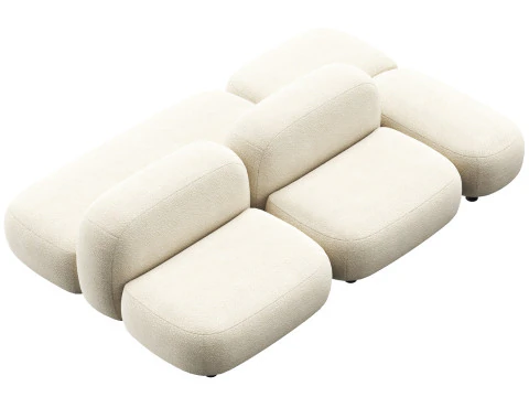 Ribbl sofa by divanru 3D Model