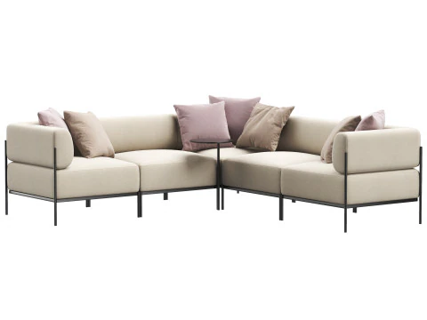 组合沙发 Nolan by divanru 3D 模型