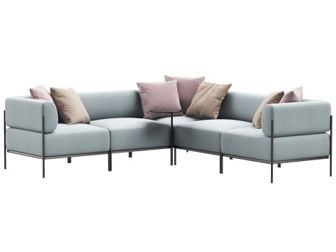 Modular sofa Nolan by divanru 3D Модель
