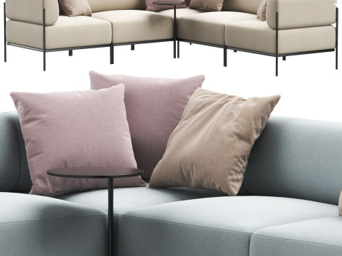 Modular sofa Nolan by divanru 3D Модель