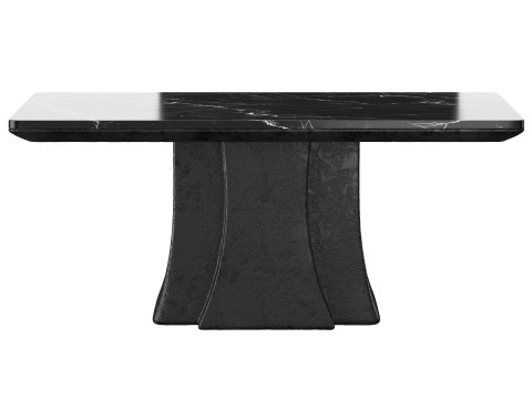 Dining table Black Cloud by manner matter 3D Model