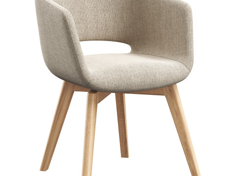 Armchair Open conch No 4 by manner matter Modelo 3D