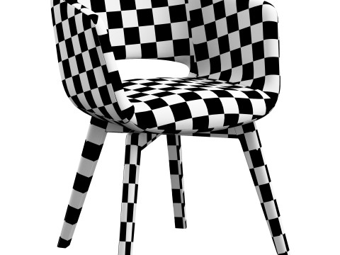 Armchair Open conch No 4 by manner matter 3D Model