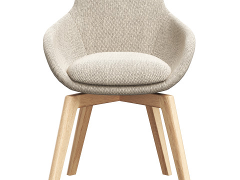 Armchair Arel mini 1 by manner matter 3D Модель