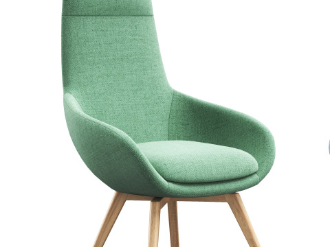 Armchair Arel by manner matter Modèle 3D