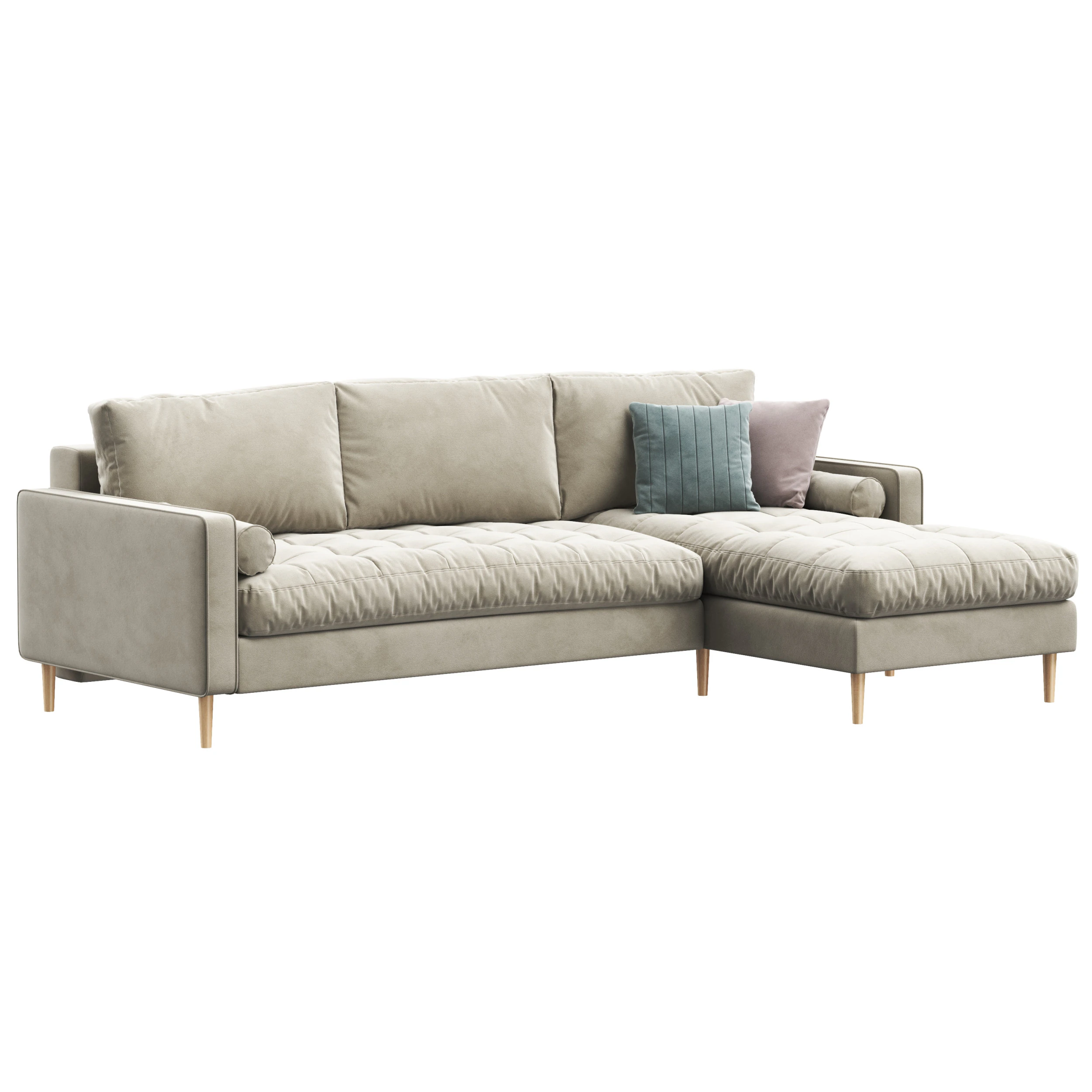 Corner sofa Plentis by divanru 3D Model .c4d .max .obj .3ds .fbx .stl .blend 