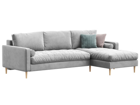 Corner sofa Plentis by divanru 3D Модель