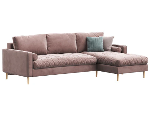 Corner sofa Plentis by divanru 3D Model