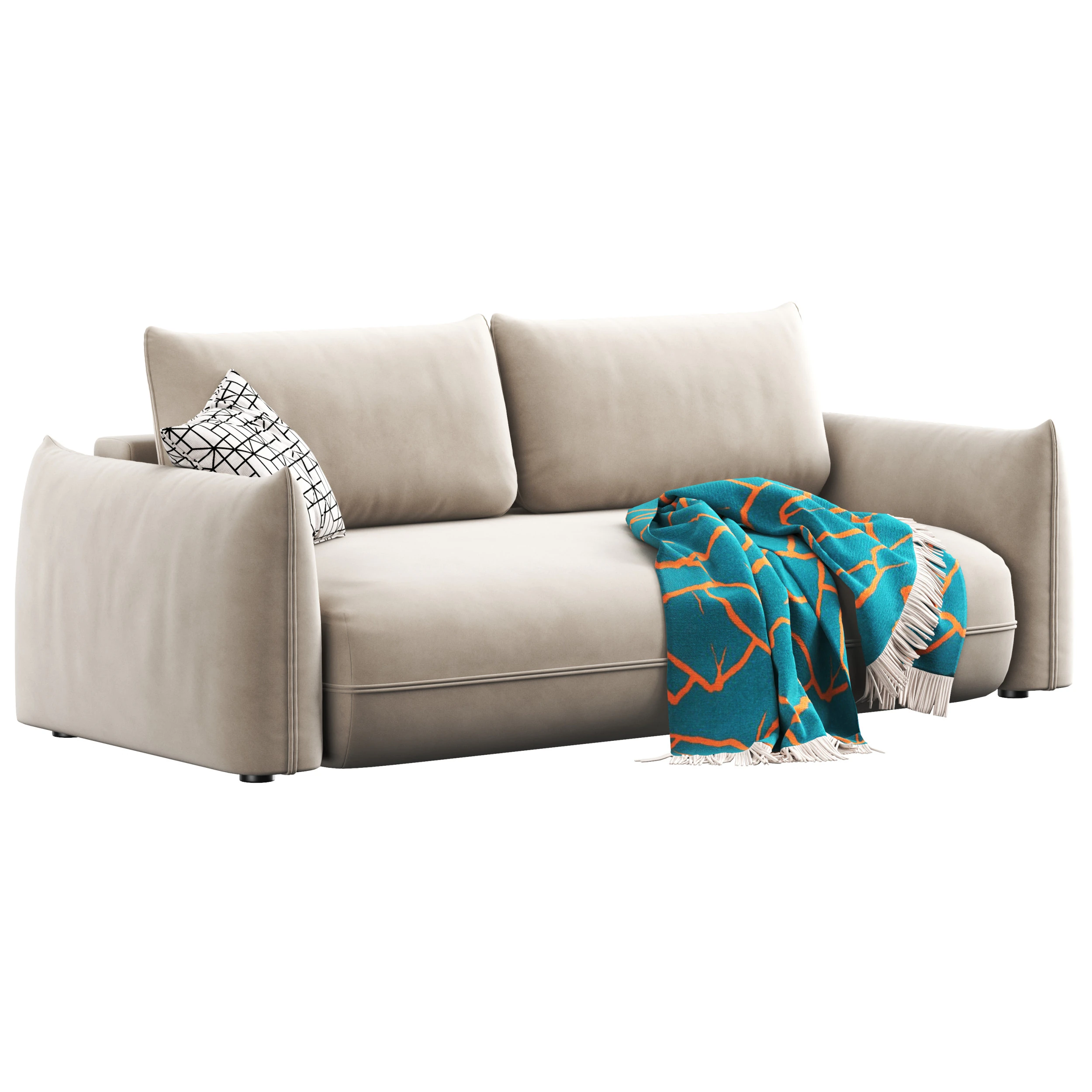 Term sofa by divanru 3D Model .c4d .max .obj .3ds .fbx .stl .blend 