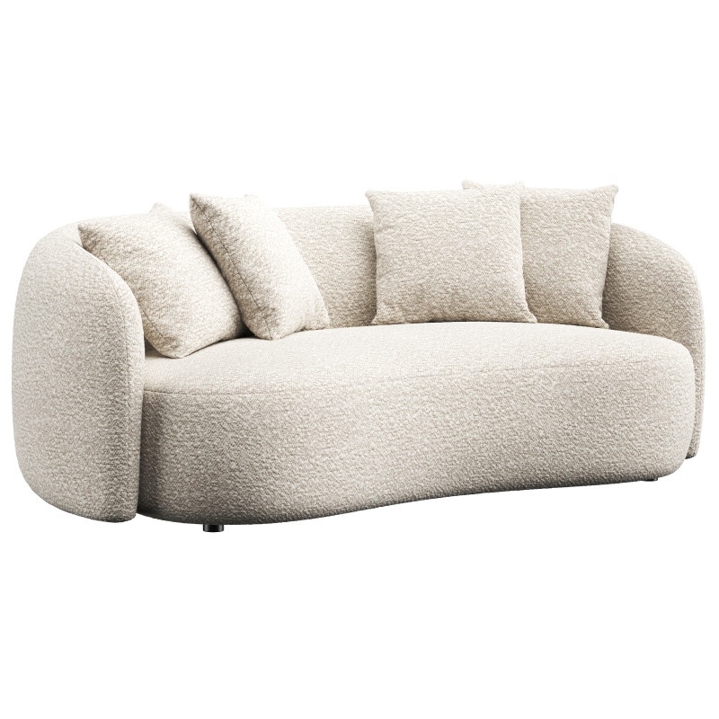 Sonora sofa by Dantone Home Model 3D .c4d .max .obj .3ds .fbx .stl .blend