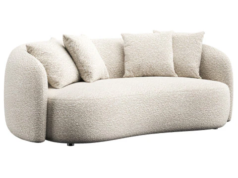 Sonora bank van Dantone Home 3D Model