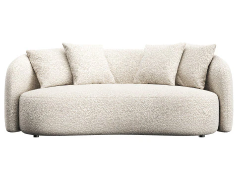 Sonora sofa by Dantone Home 3D Model
