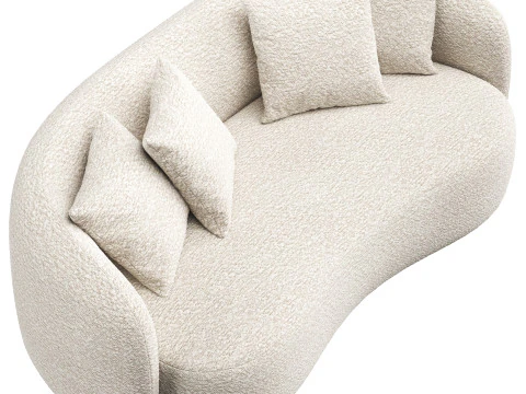 Sonora sofa by Dantone Home 3D Model