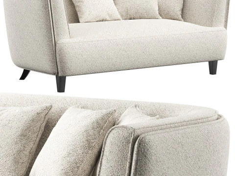 Lazio sofa by Dantone Home 3D Model