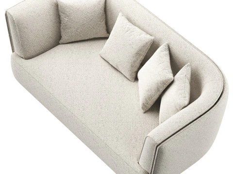 Lazio sofa by Dantone Home 3D Model
