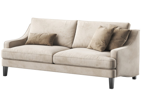 Laymington two seater sofa by Dantone Hom 3D Model