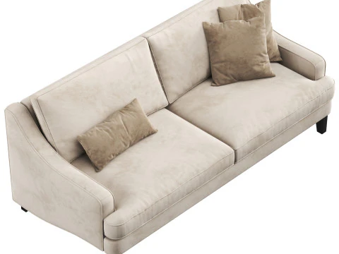 Laymington two seater sofa by Dantone Hom 3D Model