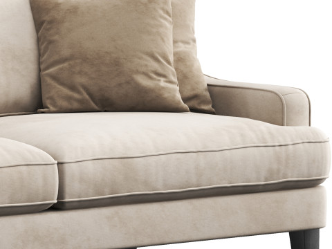 Laymington two seater sofa by Dantone Hom 3D Model