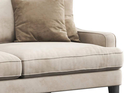 Laymington two seater sofa by Dantone Hom 3D Model