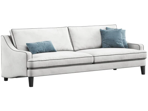 Sof&aacute; Laymington de tr&ecirc;s lugares da Dantone Home Modelo 3D