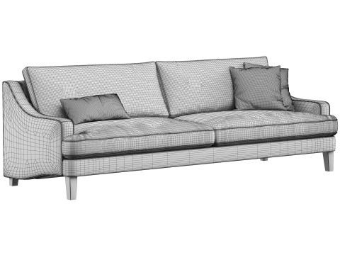 Laymington three seater sofa by Dantone Home Modelo 3D