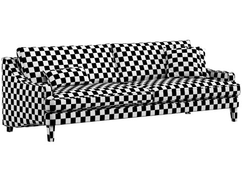 Laymington three seater sofa by Dantone Home Modelo 3D