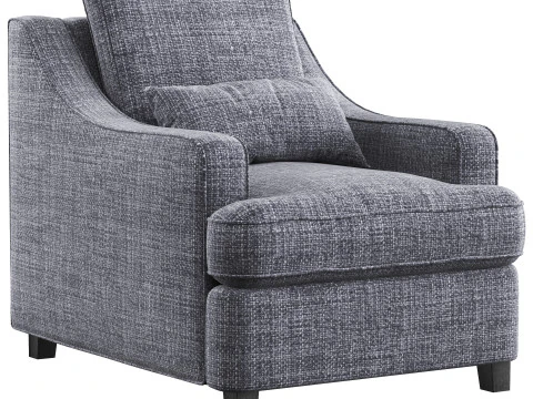 Laymington armchair by Dantone Home 3D Model