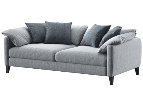Brera two-seater sofa by Dantone Home 3D Model