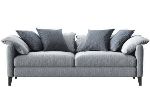 Brera two-seater sofa by Dantone Home 3D Model