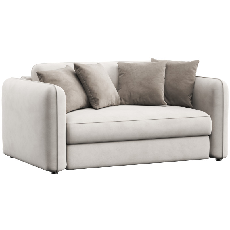 Marley sofa straight folding small by Dantone Home 3D 模型 .c4d .max .obj .3ds .fbx .stl .blend