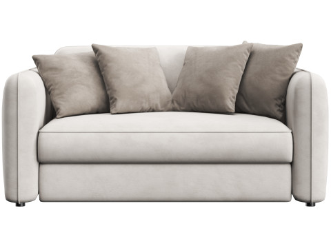 Marley sofa straight folding small by Dantone Home 3D 模型