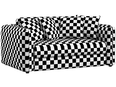 Marley sofa straight folding small by Dantone Home 3D 模型