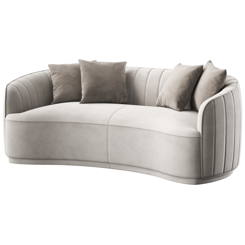 Briosh sofa by Dantone Home 3D मॉडल .c4d .max .obj .3ds .fbx .stl .blend