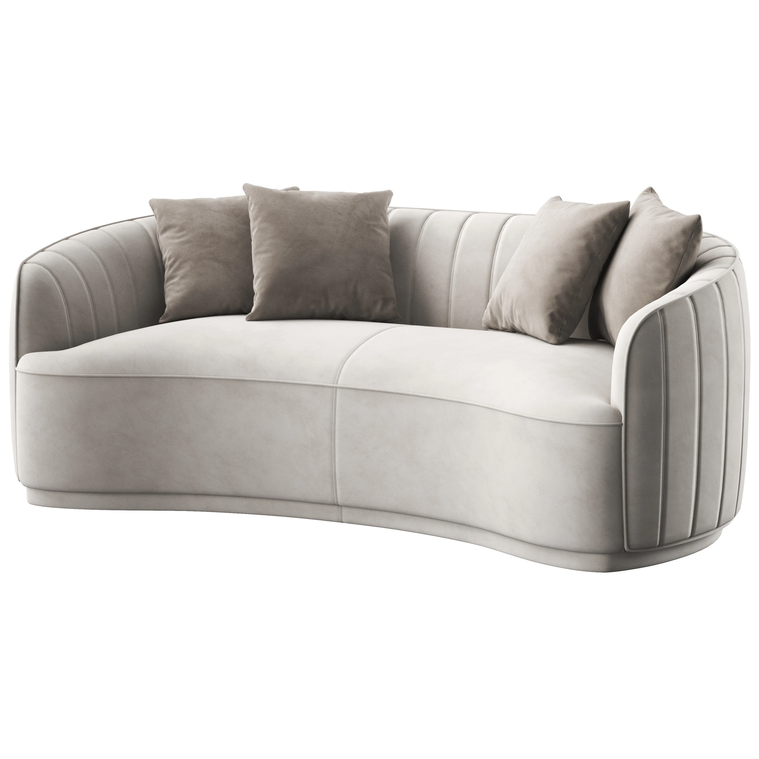 Briosh sofa by Dantone Home 3D Model .c4d .max .obj .3ds .fbx .stl .blend