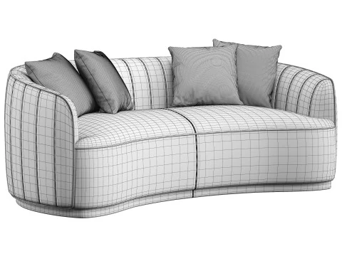 Briosh sofa by Dantone Home 3D Model
