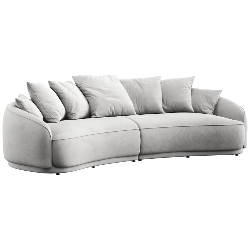 Liam sofa by Dantone Home 3D 모델 .c4d .max .obj .3ds .fbx .stl .blend