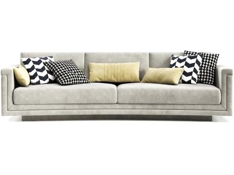 Elisabeth curve sofa 280 Marta Sala 3D Model