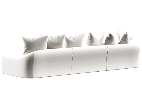 Jennifer 3-Piece Modular Sofa by Restoration Hardware 3D Model