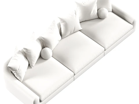 Jennifer 3-Piece Modular Sofa by Restoration Hardware 3D Model