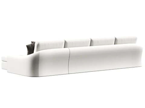 Jennifer right arm chaise sectional Sofa by Restoration Hardware 3D Model