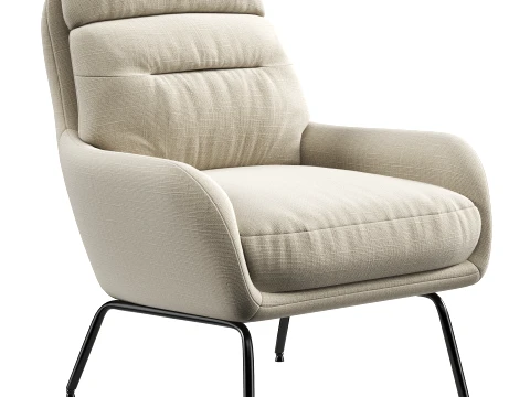 Armchair Vital matting by divanru 3D Model