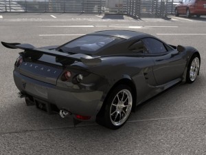 ascari kz1r 3D 模型