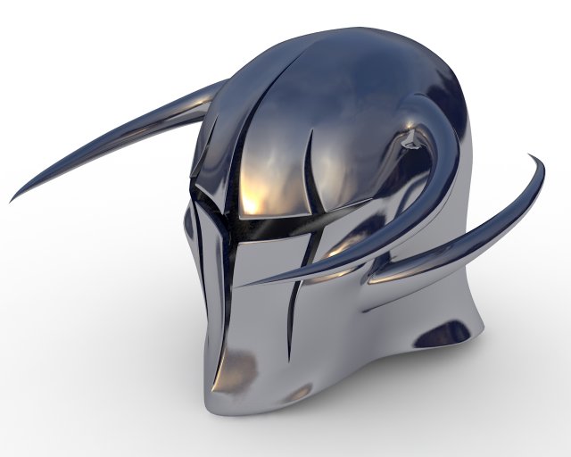 devil helmet Modello 3D .c4d .max .obj .3ds .fbx .stl .blend 